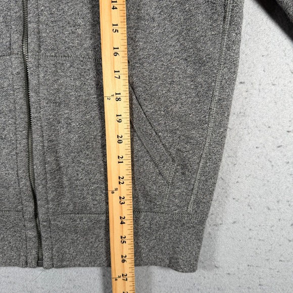 Polo Ralph Lauren Mens Full Zip Hoodie Heather Gray Fleece Pony Logo Medium - Picture 7 of 12